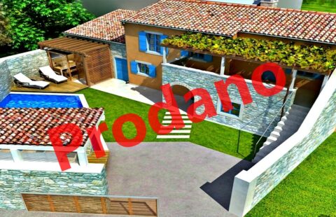 Istra – Žminj – Od stare kamene kuće do vile sa saunom i bazenom! Prilika!