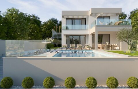 Luksuzna Villa u izgradnji sa prekrasnim pogledom na Kvarner